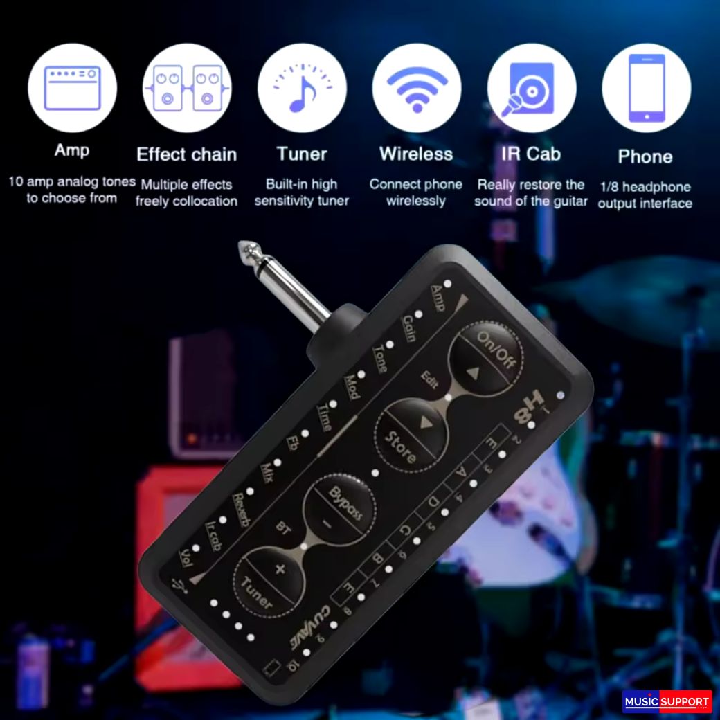 เฮดโฟนแอมป์ M-vave H8 Amplug