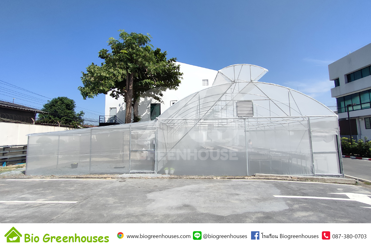 โรงเรือนจั่ว2ชั้น ขนาด 9x14 ม. พร้อมระบบ จ.กทม