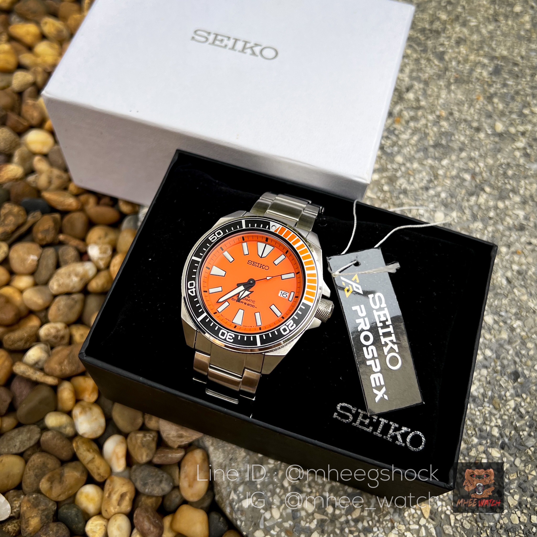 SEIKO Prospex Limited Orange Samurai Special Edition in USA Only SRPC07