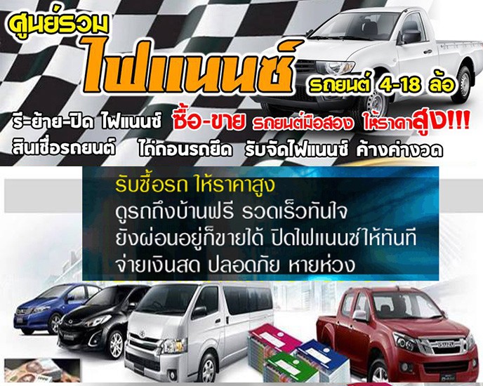 จัดไฟแนนซ์ รีไฟแนนซ์