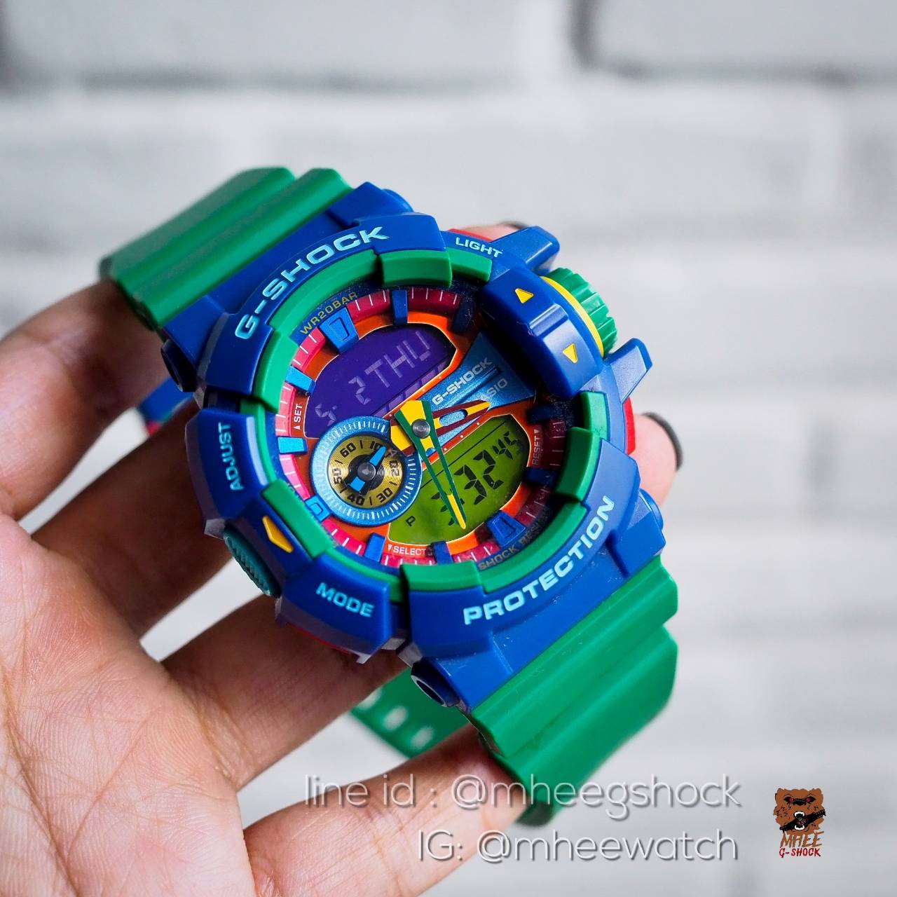 G-Shock Lego รุ่น GA-400-2A ของแท้ ประกันศูนย์ CMG