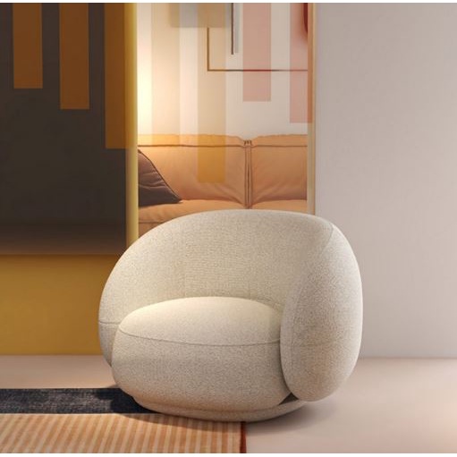 CT170D070 ZEITAKU โซฟา เซ็ทโซฟา โซฟาขนแกะ โซฟาทรงครึ่งวงกลม โซฟาห้องนั่งเล่น โซฟากำมะหยี่