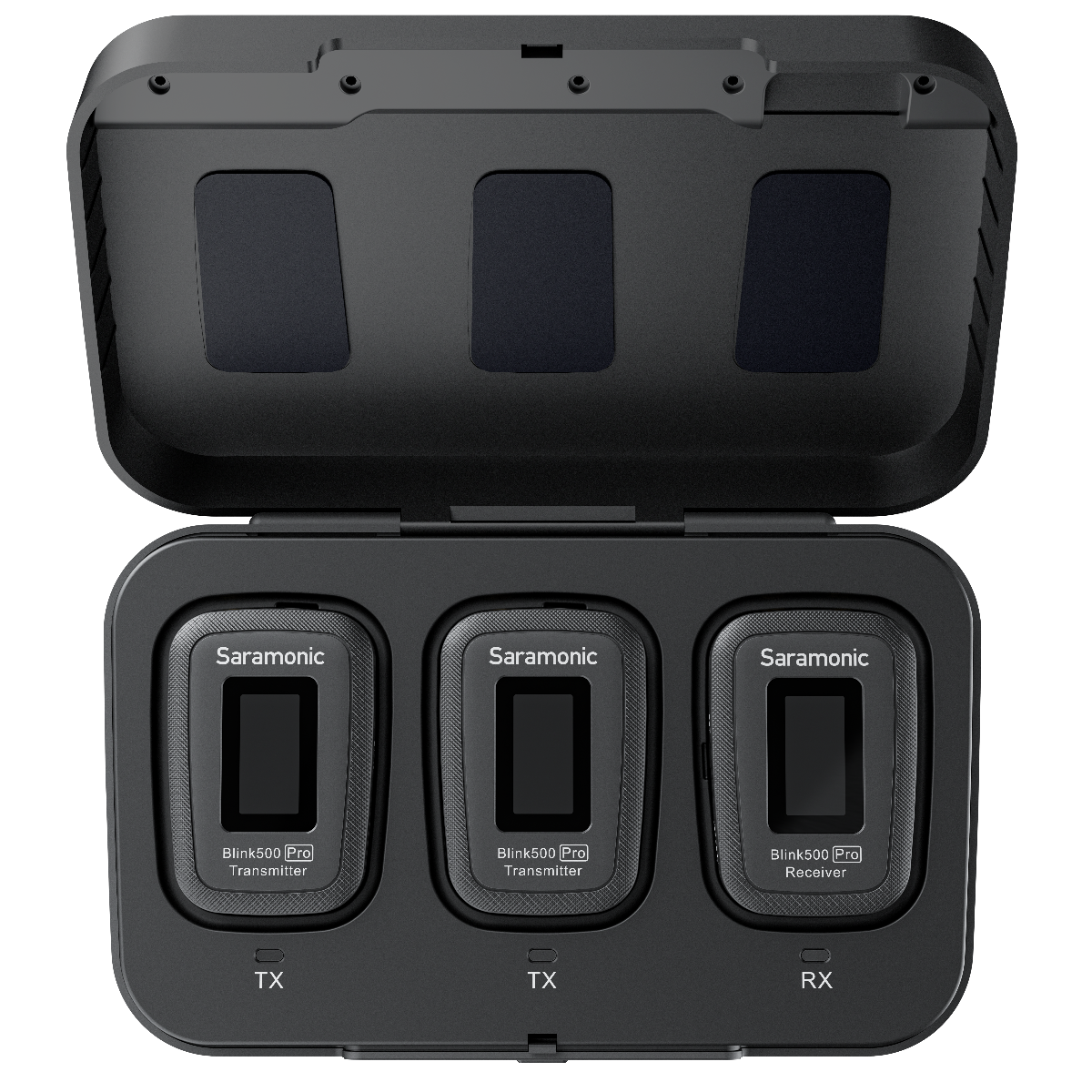 Saramonic Blink500 Pro B2 ไมโครโฟนไร้สาย คลื่น2.4GHz สำหรับกล้องและสมาร์ทโฟน (1ตัวรับ2ส่ง)