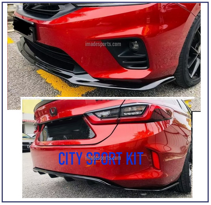 ชุดแต่ง City Sport KIT 2022 (IMPORT) สี Bright Black