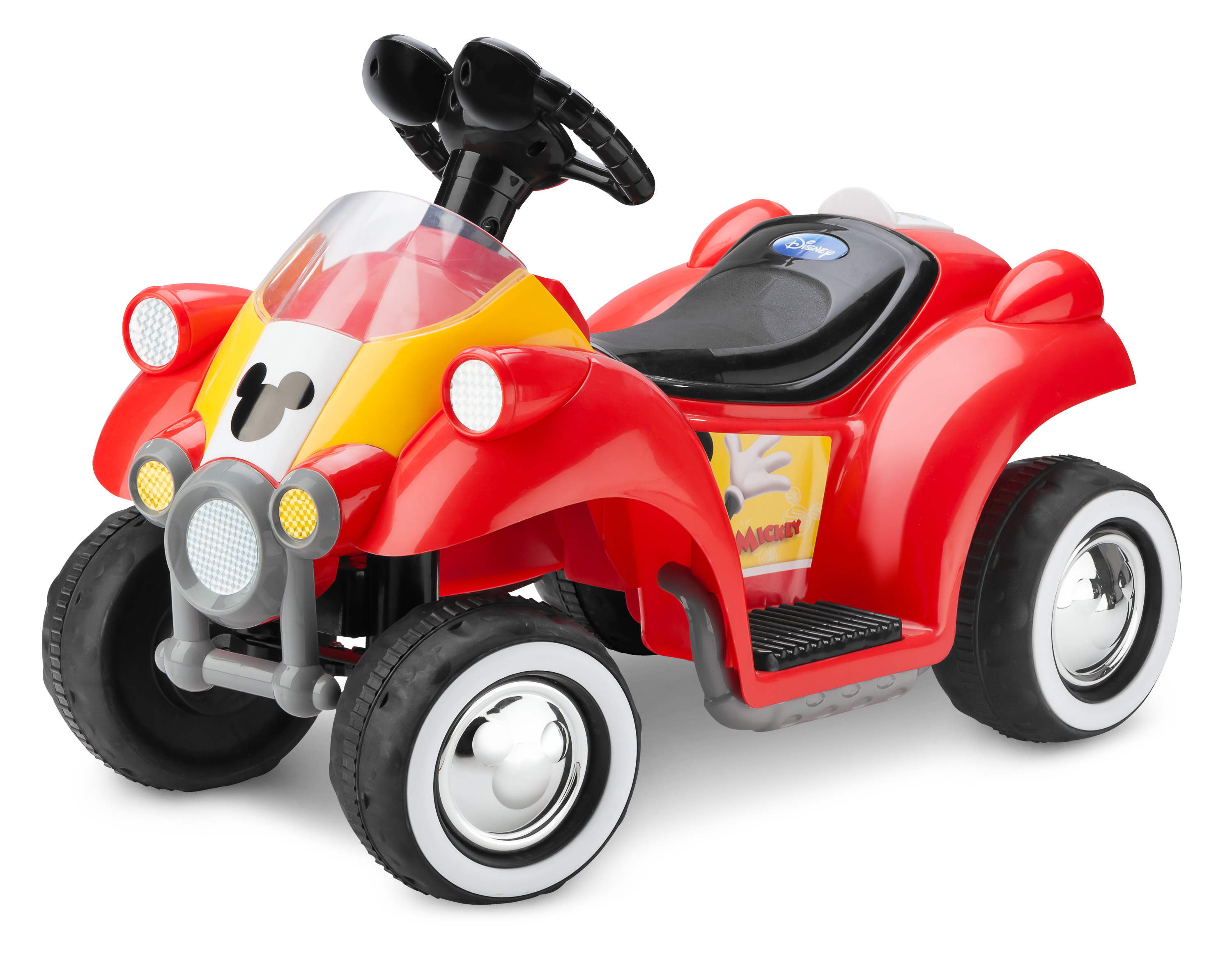 Kid Trax Mickey Mouse Hot Rod 6 Volt Toddler Quads รถแบตเตอรี่เด็ก