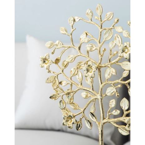 CT188B129 FAMITOSS ต้นไม้เงิน โมเดลสีทอง ของตกแต่ง ของขวัญขึ้นบ้านใหม่