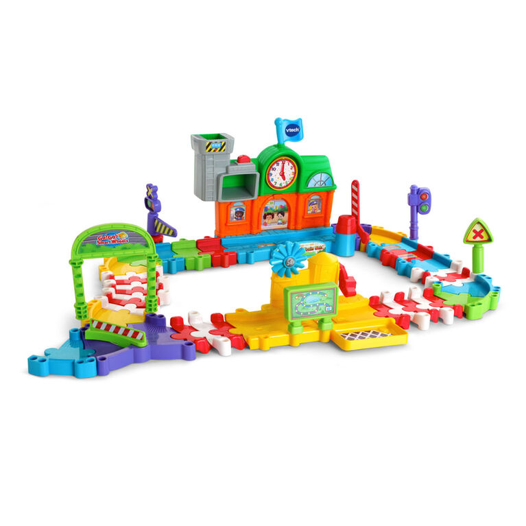 VTech Go! Go! Smart Wheels Roadmaster Train Set ของเล่นรางรถ