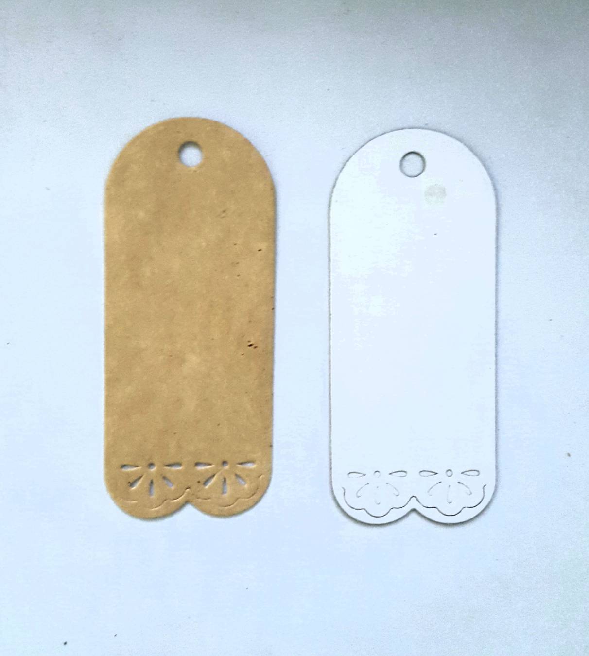 ป้ายวินเทจลายลูกไม้ แบบที่ 1 (10 ชิ้น)