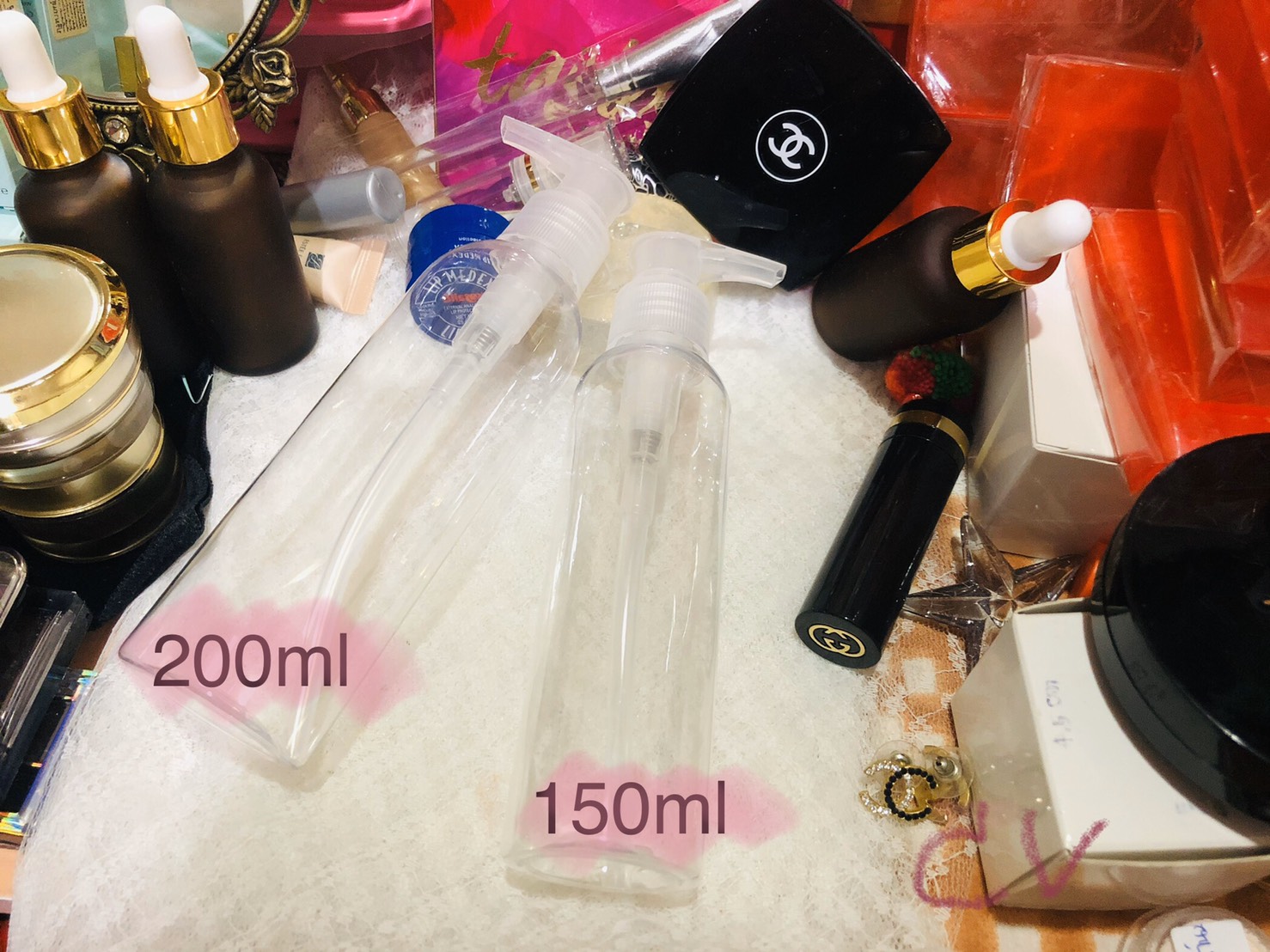 ขายส่ง ขายปลีก ขวดปั๊ม เจล เซรั่ม ครีม โลชั่น ขนาด 150 ml