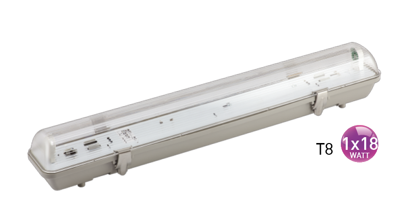Seal T8 1x18w