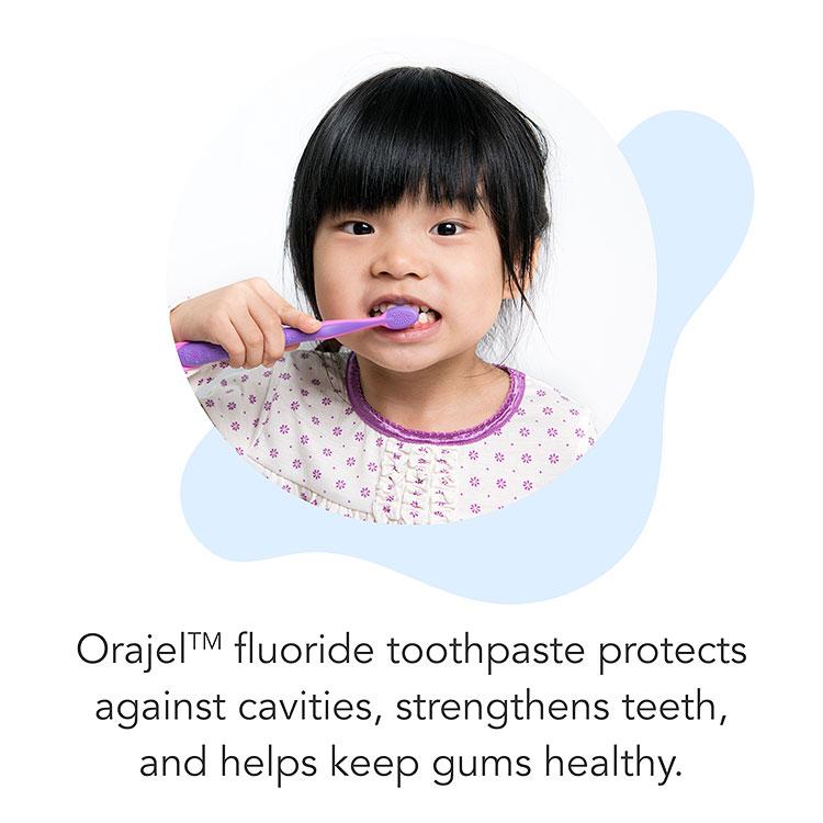 ยาสีฟันเด็ก ออราเจล Orajel Anticavity Fluoride Toothpaste