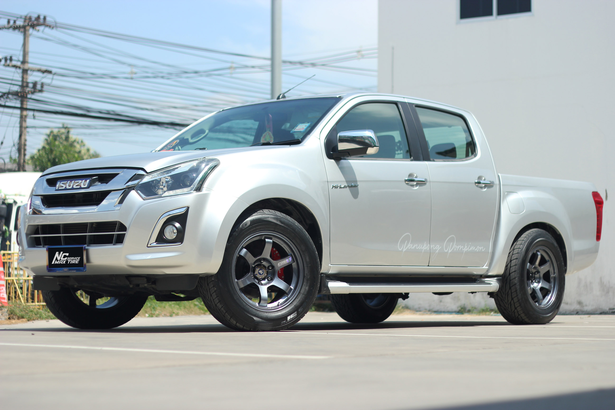[ NCชลรีวิว.EP49 ] ยีราฟแคะ อัดยาง265/60R18 / ISUZU D-MAX / 18x9.0 6H139.7 ET0 / Cosmis RG-06S
