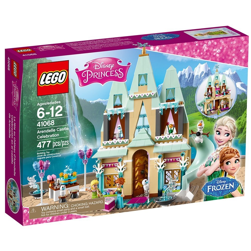 พร้อมส่ง Lego Disney 41068 Arendelle Castle Celebration ตัวต่อเลโก้ ชุดปราสาท Arendelle ส่งฟรี ems
