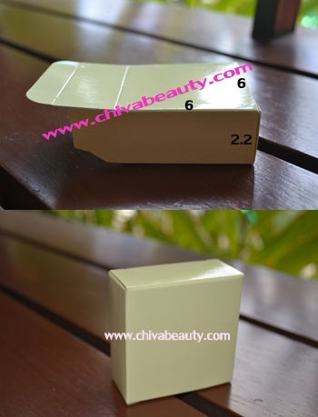 ขายส่ง ปลีก บรรจุภัณฑ์ กล่องใส่ สบู่ ขนาด 6(กว้าง) * 6(ยาว) * 2.2(สูง) cm ราคา 12 บาท
