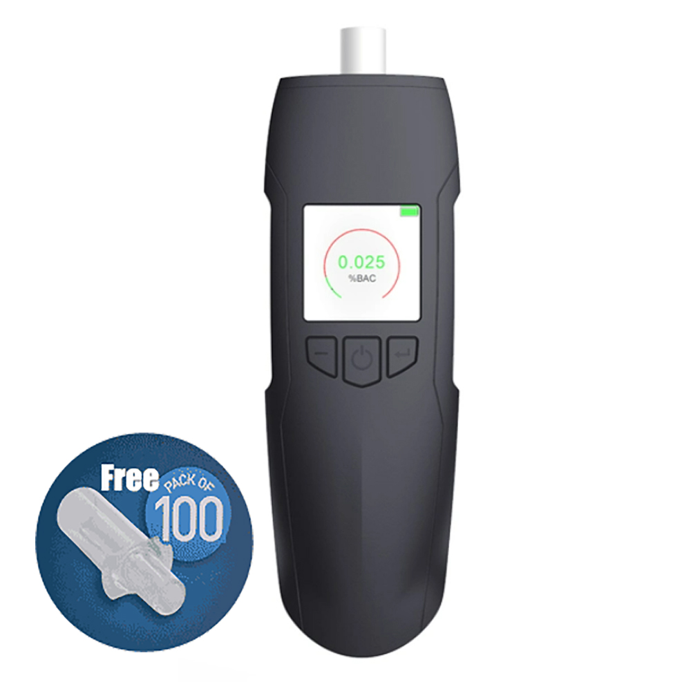 เครื่องเป่าแอลกอฮอล์ AT8070 เซ็นเซอร์ Fuel-cell sensor ที่จะตรวจจับสารแอลกอฮอล์ได้เท่านั้น มีความแม่นยำระดับเชื่อถือได้ มาพร้อมหน้าจอแสดงผล LCD ใช้งานง่าย ตรวจสอบไวและต่อเนื่อง รับประกันสินค้า 6 เดือน (มีใบเซอร์ในตัว)