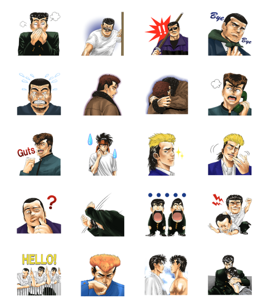 ขายสติกเกอร์ไลน์ ROKUDENASHI BLUES