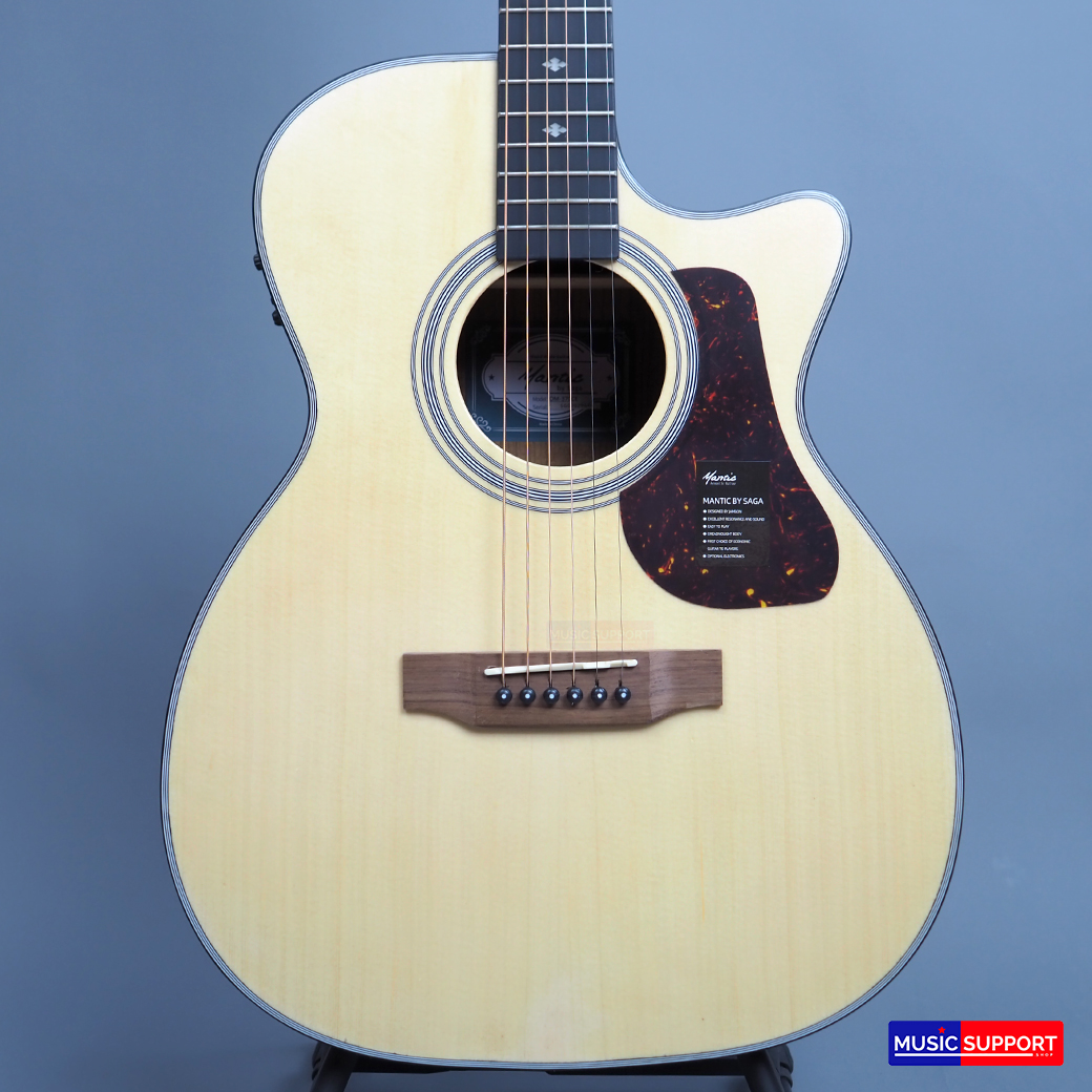 กีตาร์โปร่งไฟฟ้า Mantic OM-370CE