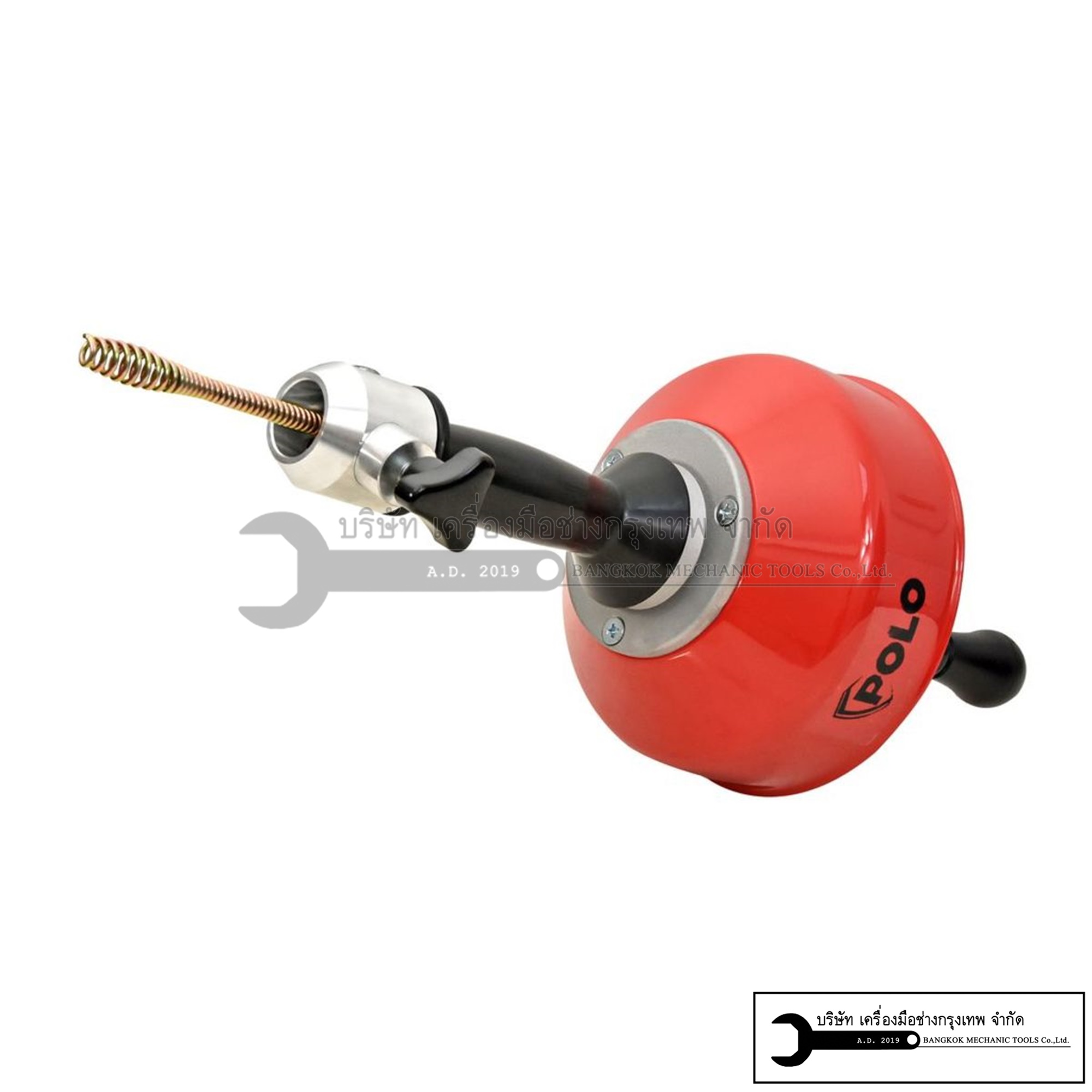 POLO เครื่องล้างท่อแบบมือหมุน แบบ 2 IN 1 ขนาด 7.6M และ 10.7M รุ่น D-50SZ-2 และ D-60SZ