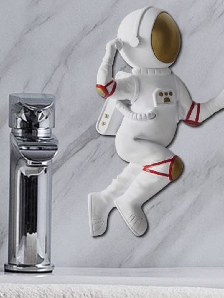 CT222G028 SOSHOKU ภาพดอกไม้ติดผนัง มนุษย์อวกาศ ช้าง หมีแพนด้า ตกแต่งผนัง Nordic