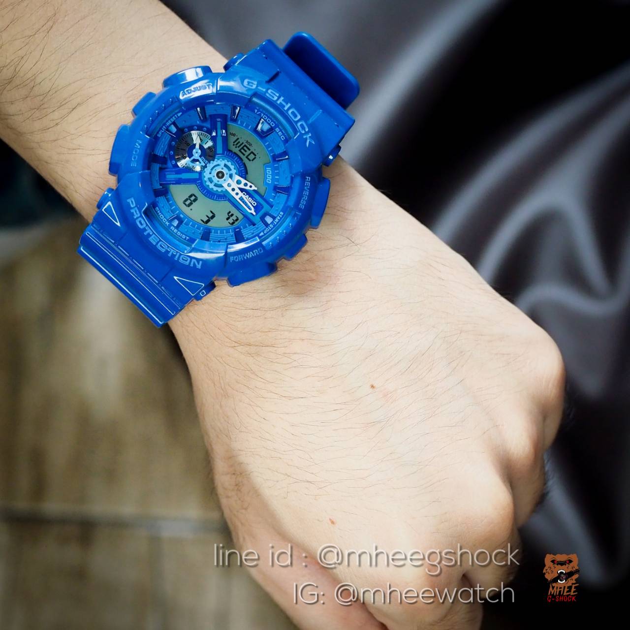 Casio G-Shock น้ำเงิน รุ่น GA110 ของแท้ ประกันศูนย์ CMG **Rare Item**