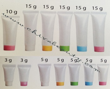 ขายส่ง ปลีก บรรจุภัณฑ์ ชนิดหลอดบีบ ขนาด 3g, 5g, 10g, 15g
