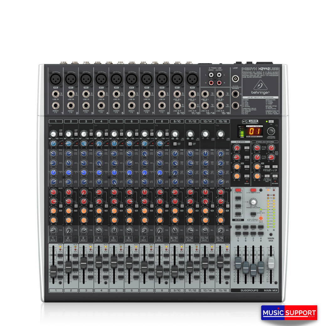 BEHRINGER XENYX X2442USB Analog Mixers with Effects