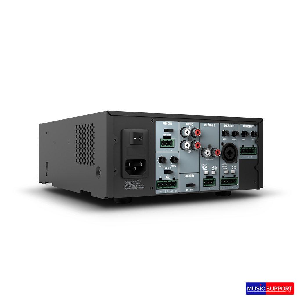 LD Systems LDIMA30INT Installation Mixing Amplifier 35W @ 4 Ohms / 100 V / 70 V