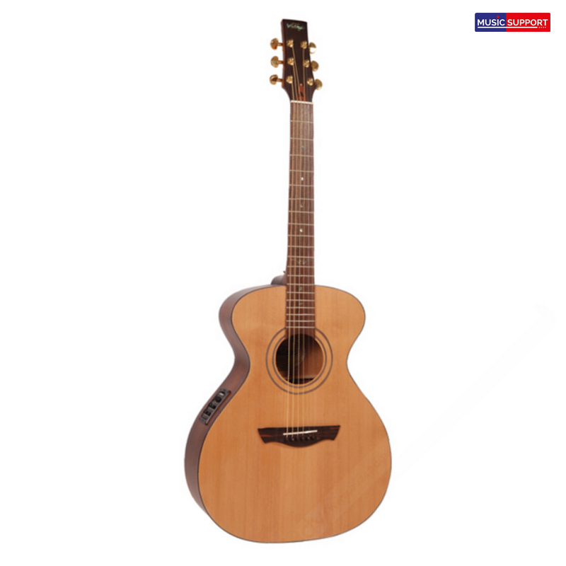 กีต้าร์โปร่งไฟฟ้า Vintage Gordon Giltrap Signature Guitar VE2000GG