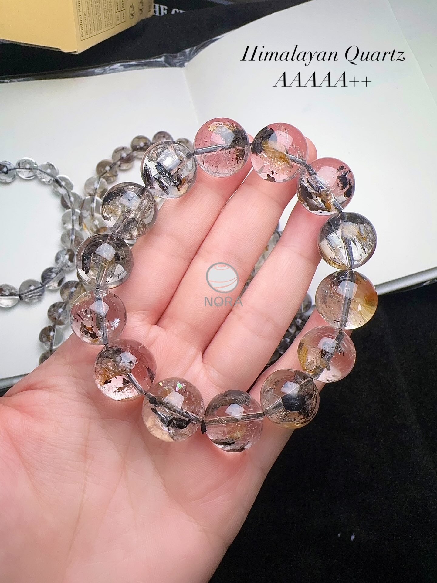 Himalayan Quartz AAAAA+ 14MM Best Quality หิมาลายันควอตซ์ที่ดีที่สุด