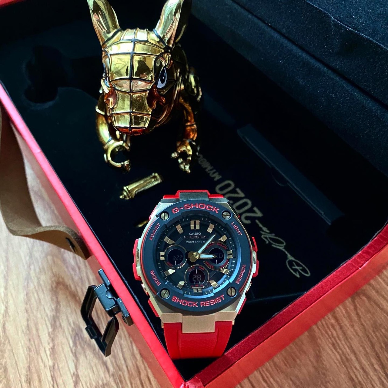 G-Steel Limitedหนูทอง2020 มี888เรือนในโลก GST-W300CXB-4APFM