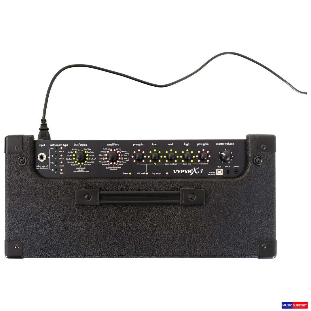 แอมป์กีตาร์ไฟฟ้า Peavey Vypyr X1