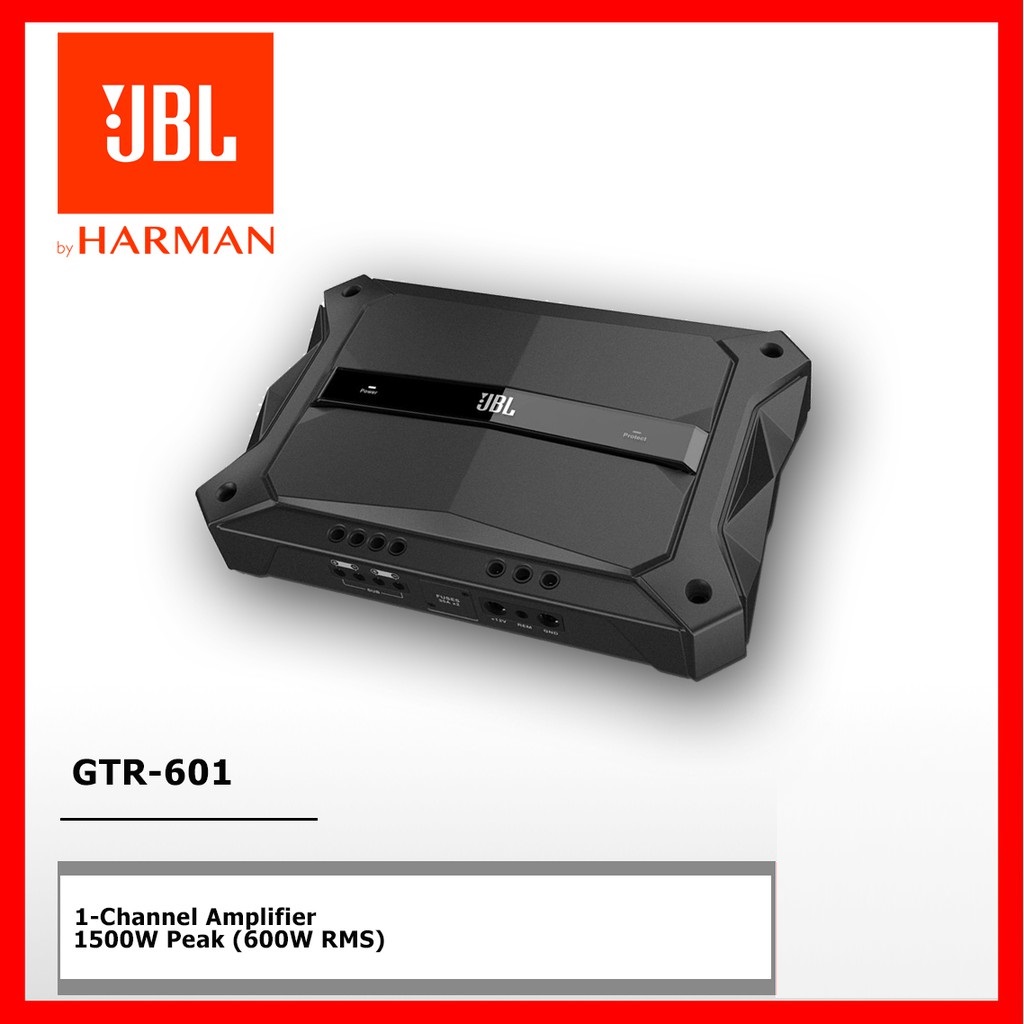 JBL GTR-601 เพาเวอร์แอมป์ CLASS D High-Performance Clari-Fi™