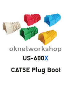 US-600X CAT5E Plug Boot 1 Pack = 20 Pcs.