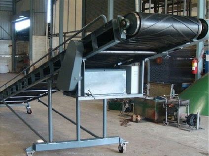 สายพานยางดำ Rubber Belt Conveyor