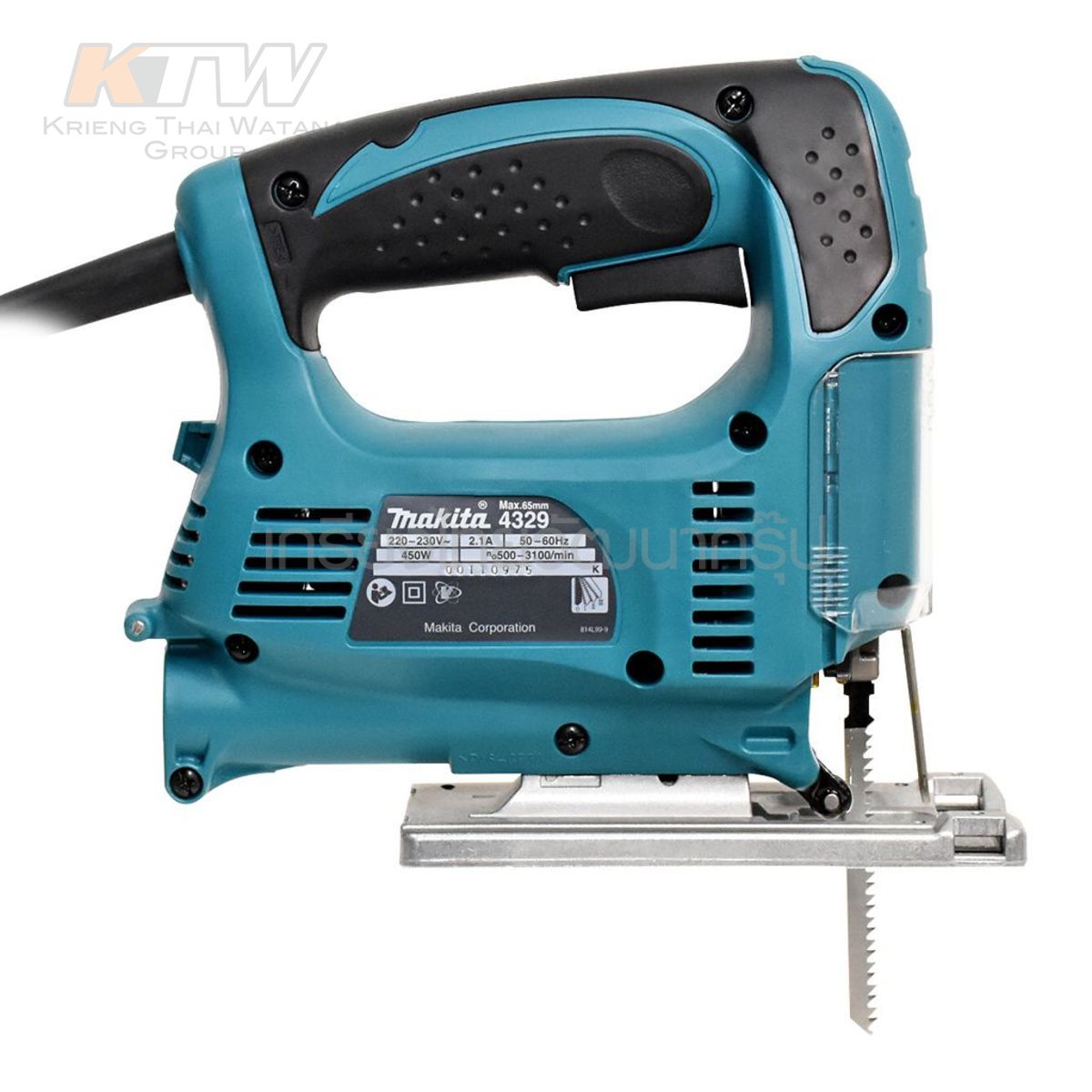 MAKITA เลื่อยจิกซอร์ปรับรอบแบบเตะ B-TYPE รุ่น 4329