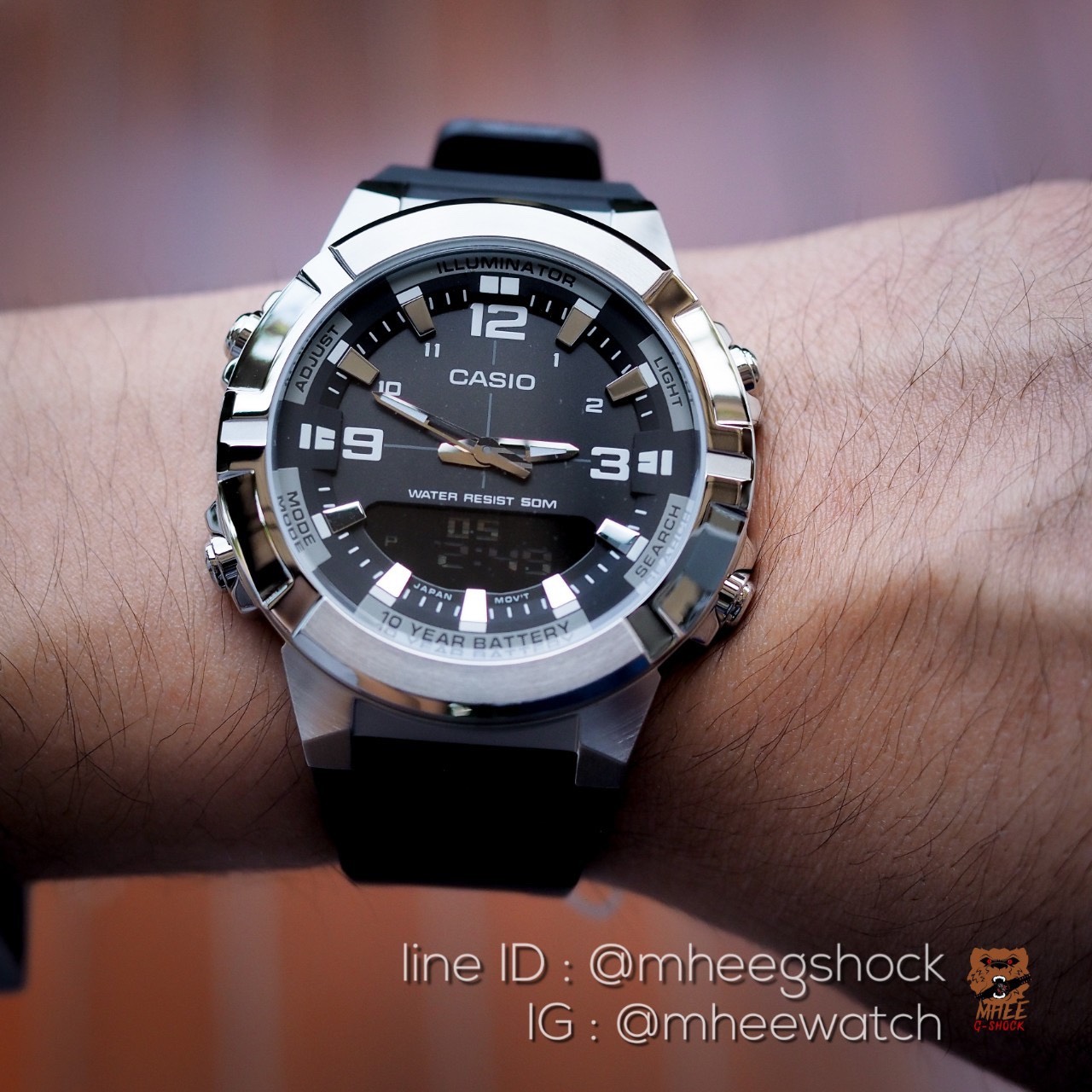 Casio G-Steel รุ่นใหม่ล่าสุด สายเรซิ่นวัสดุเทพมาก แบต10ปี