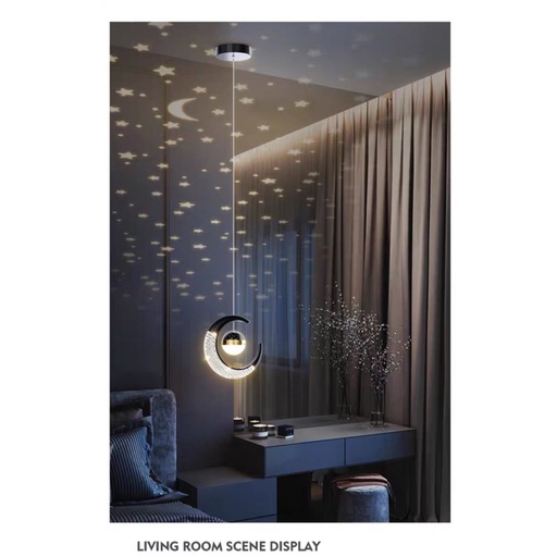 CT113A045 SOTMIA โคมไฟหัวเตียงรูปพระจันทร์ #โคมไฟหัวเตียง โคมไฟหัวเตียงห้องนอน โคมไฟเพดาน โคมไฟหัวเตียงหรู โคมไฟรูปพระจันทร์