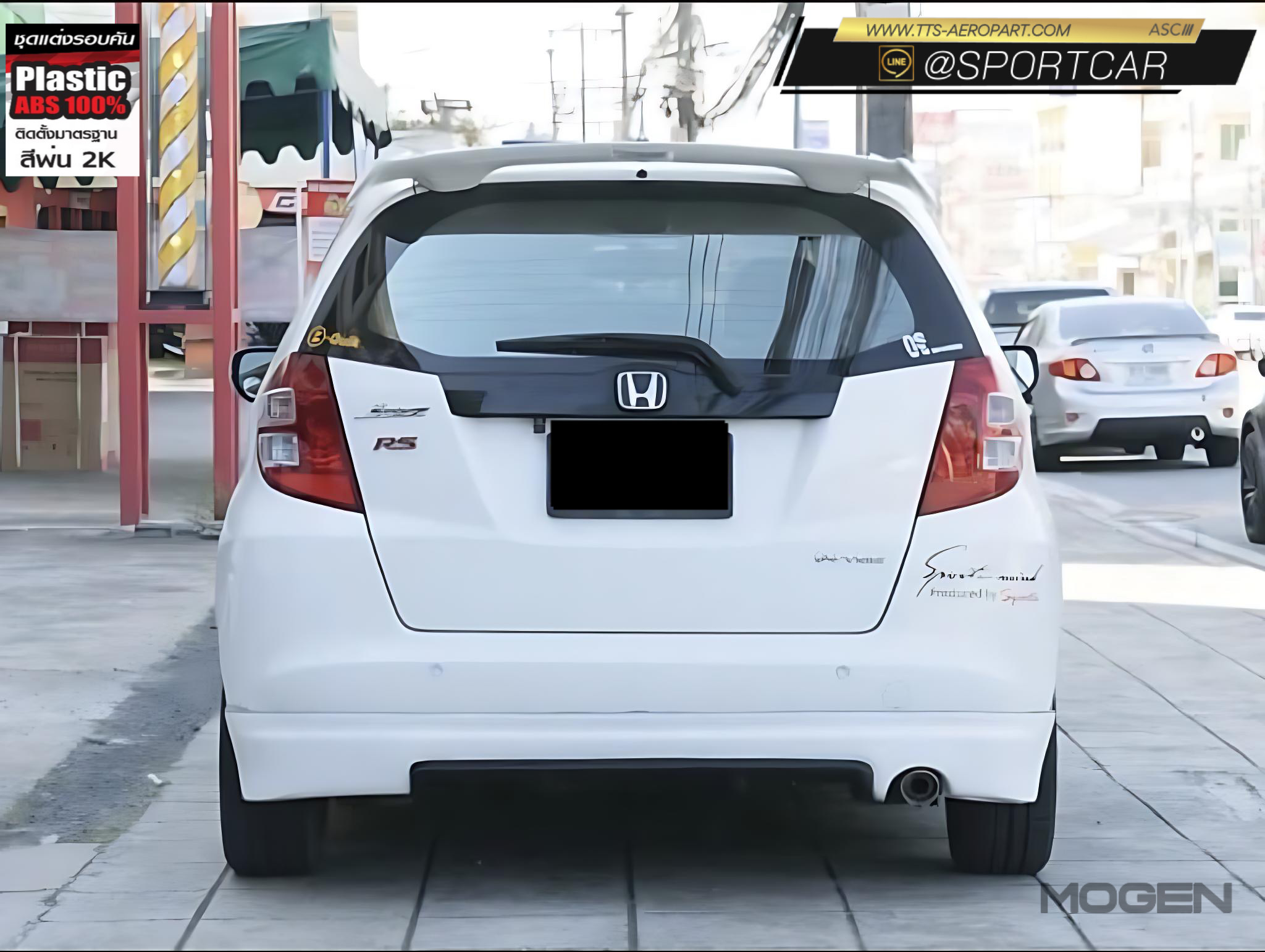 ชุดแต่ง Jazz 2008 2010 Mogen - Honda Jazz แต่งสวย สเกิร์ตรอบคัน Jazz ของแต่ง ฮอนด้าแจ๊ส