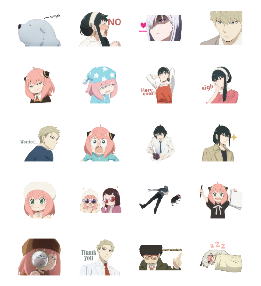 ขายสติกเกอร์ไลน์ SPY×FAMILY 2