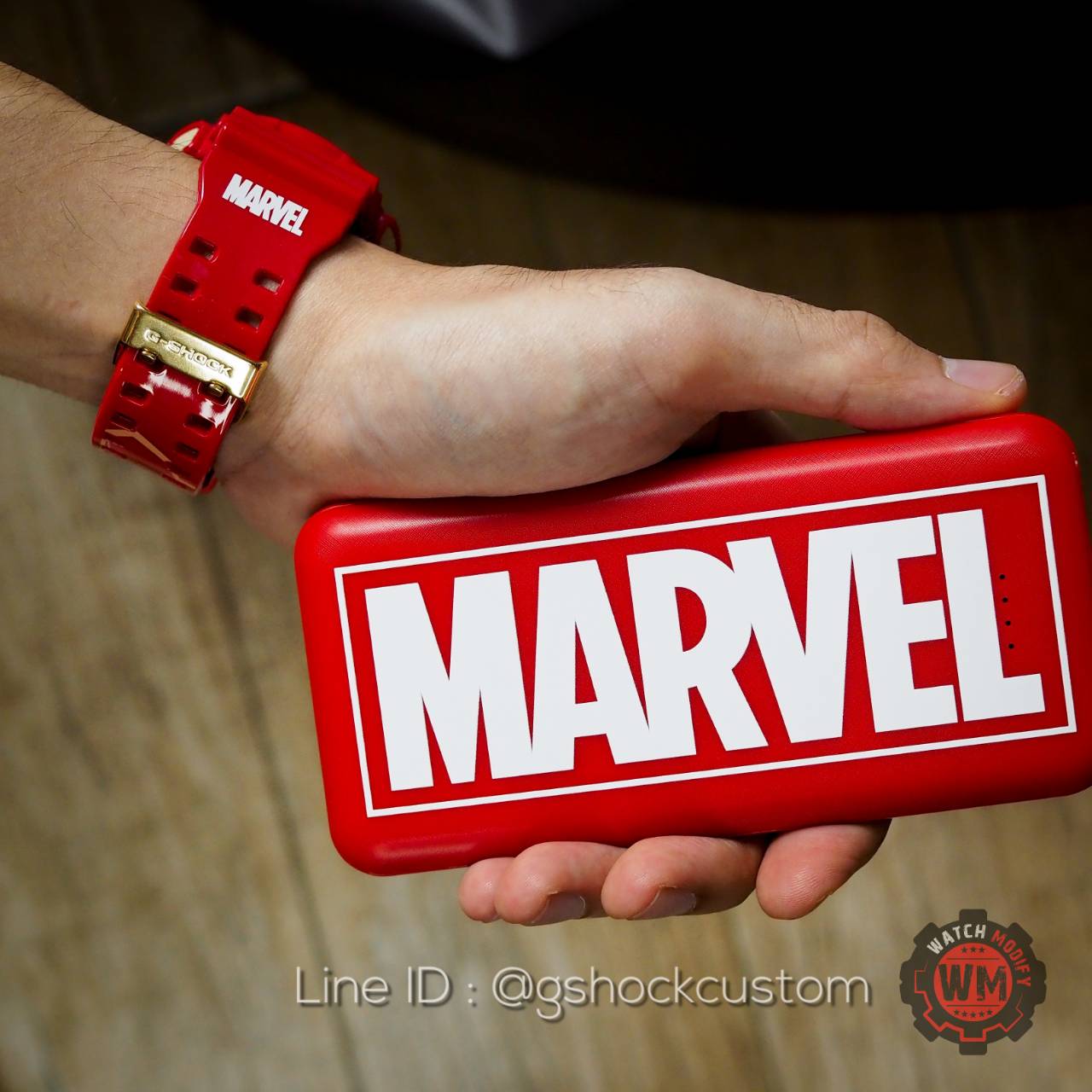 G-Shock Custom Red Ironman