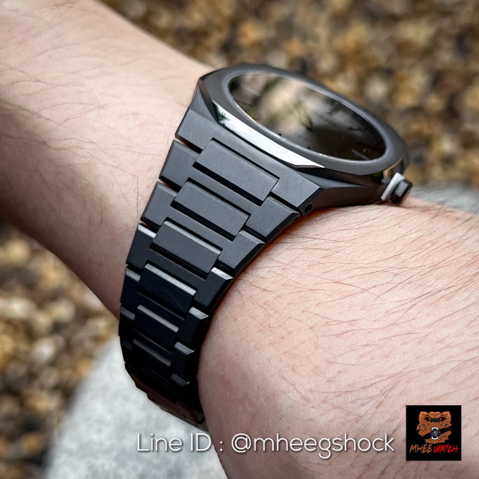 D1 MILANO ULTIMATE GREY Color ULTRA THIN BRACELET 41 MM