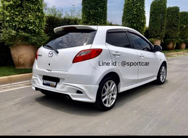 ชุดแต่งรอบคัน Mazda2 2012 2014 2016 FireWar, สเกิร์ตแต่งMazda2 5ประตู 4ประตู, ของแต่ง มาสด้า2