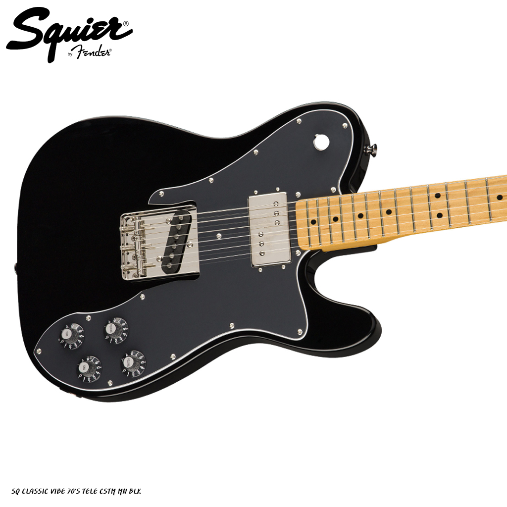 Squier Classic vibe 70's tele cstm mn blk