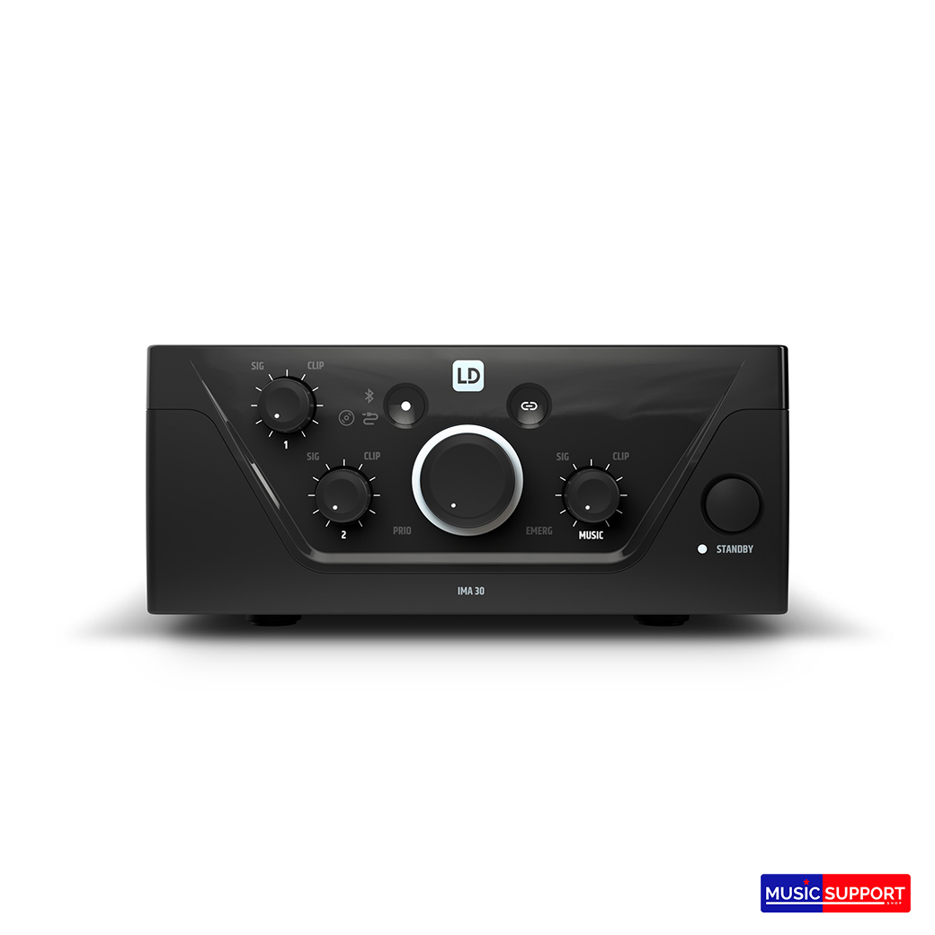 LD Systems LDIMA30INT Installation Mixing Amplifier 35W @ 4 Ohms / 100 V / 70 V