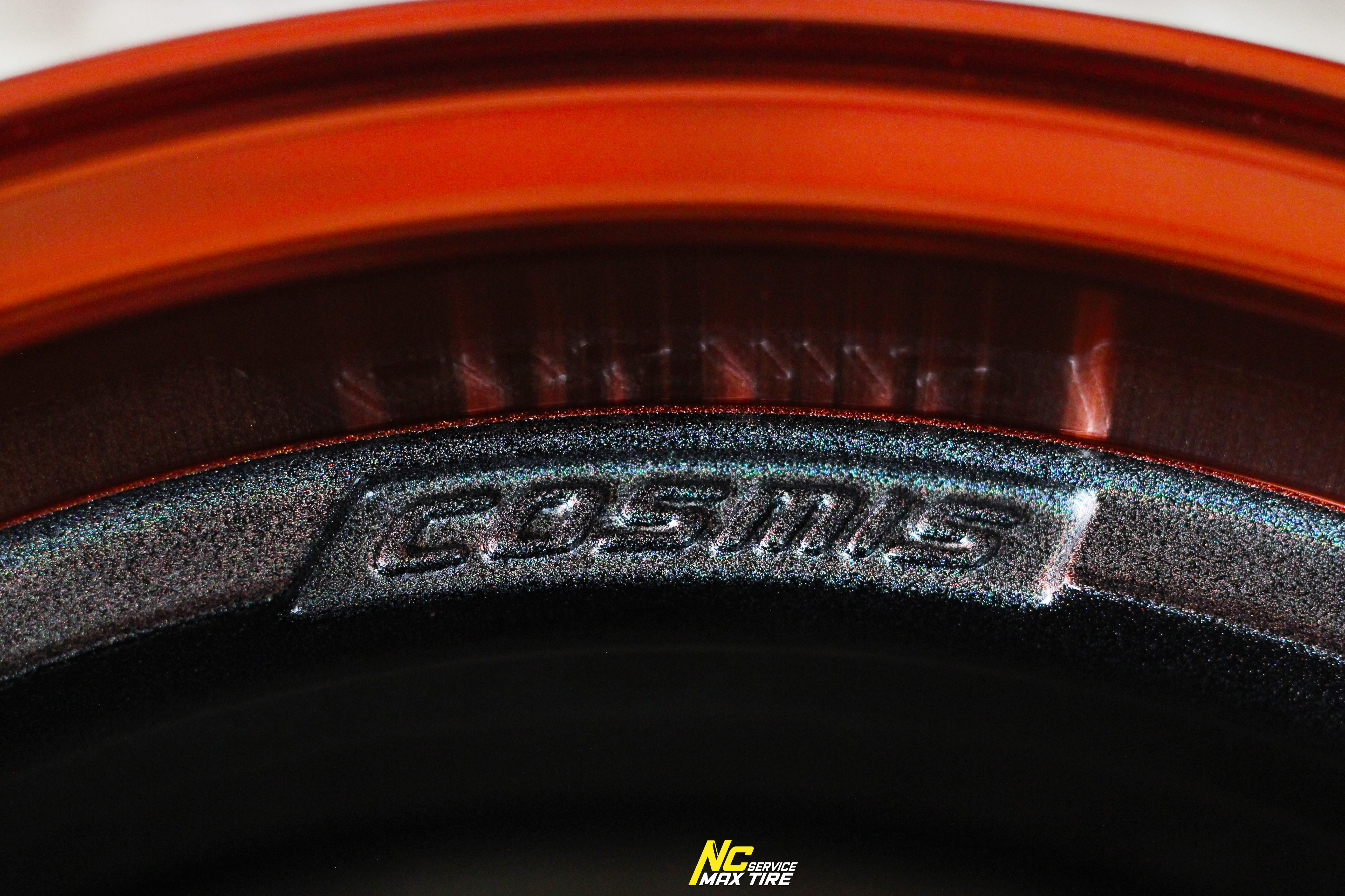 ล้อแม็กขอบ15 / Cosmis / XT-005RS / ล้อแม็กสีพิเศษ / Custom Color / 15x7.0 4H100 ET35 / Power Silver Black / Orange Gold