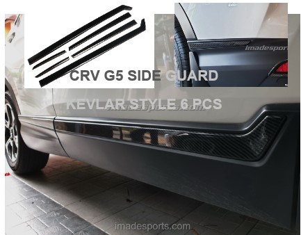 ชุดตกแต่งคิ้วรอบรถ Black Edtion CRV G5 2017-2021