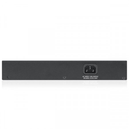 Zyxel GS1900-24E 24-port GbE Smart Managed Desktop Switch + Free 19" Rack-Mount 24 Ports 10/100/1000BASE-T