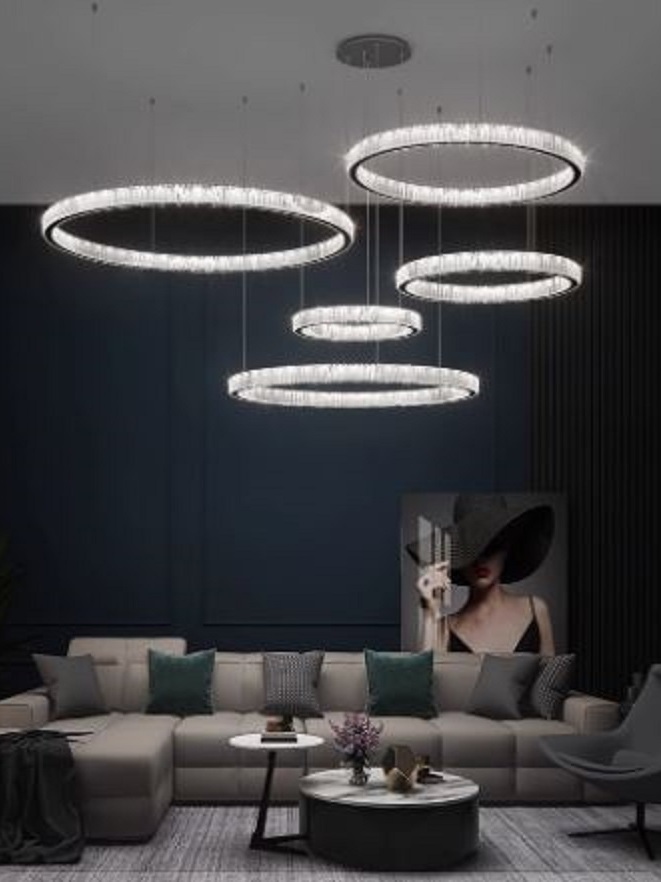 CT206A236 SOTMIA chandelier duplex floor โคมระย้า โคมโถงบรรได แชนเดอเรีย Lamp ไฟยาว