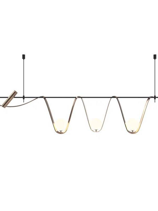 CT205A204 SOTMIA โคมไฟโต๊ะทานข้าว โคมสไตล์อิตาลีรูปทรงพิเศษ เคาน์เตอร์บาร์ Nordic Light