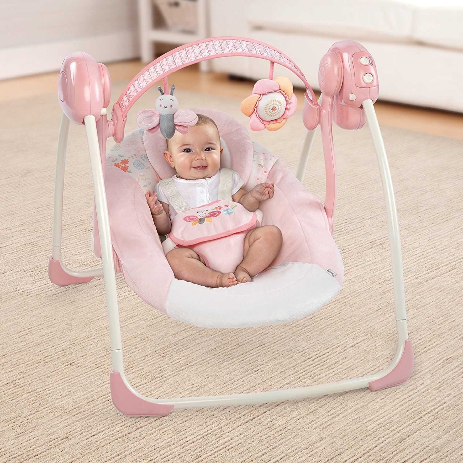 Ingenuity Soothe n Delight Portable Swing - Felicity Floral เปลสวิง เปลไกว